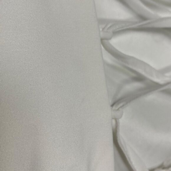 Lulus Mini Dress Womens XS Lace-Up LWD Balloon Sleeve Party Club Delightful Love - Picture 10 of 12